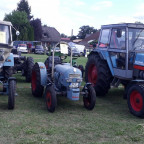 Eicher auf dem Oldtimertreffen.