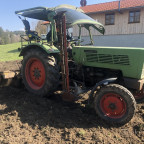 Fräsen mit Fendt Farmer 2DE