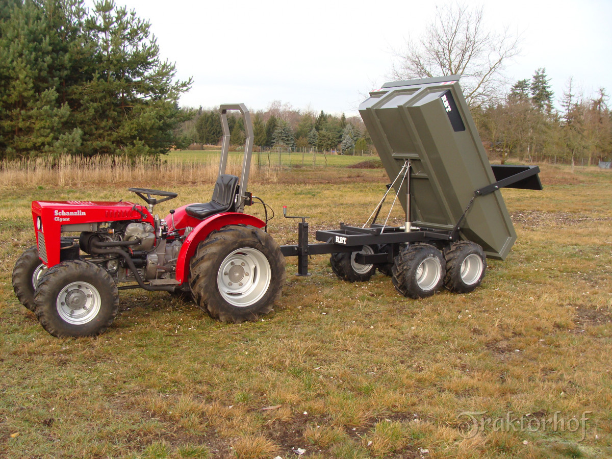 Kleintraktor mit Anhänger Das Oldtimer Traktor und Landmaschinen Forum